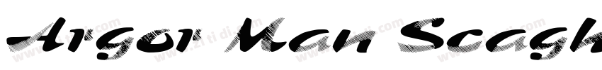 Argor Man Scagh字体转换